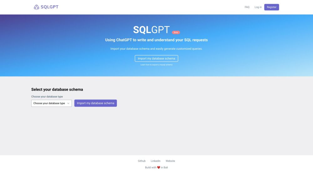 SQLgpt: Ultimate SQL Querying & DB Management with AI Tech