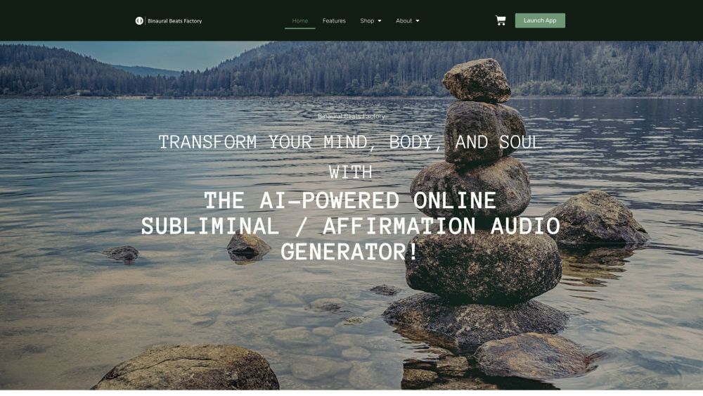 Binaural Beats Factory: AI-Powered Self-Hypnosis & Subliminal Audio Tool