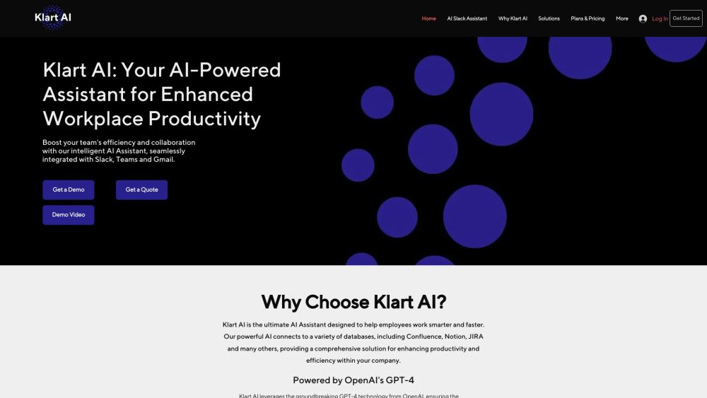 Klart AI: Boost Efficiency with Database Integration & Automation