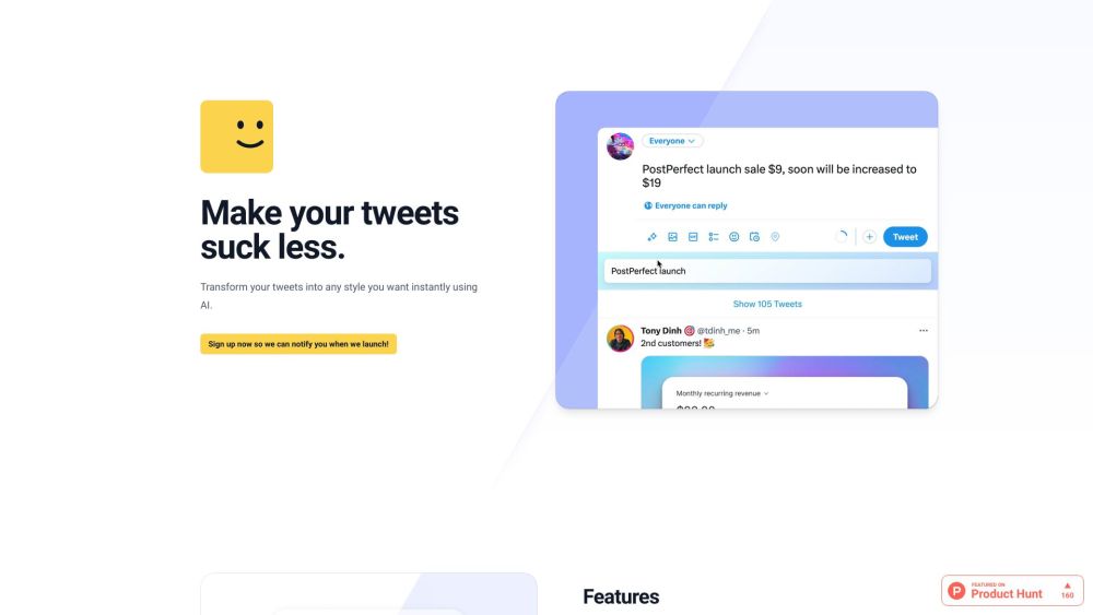 PostPerfect: AI Tool to Enhance & Customize Your Tweets Instantly