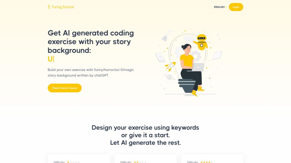 Turing.School: AI-Powered Coding with Creative Story Backgrounds