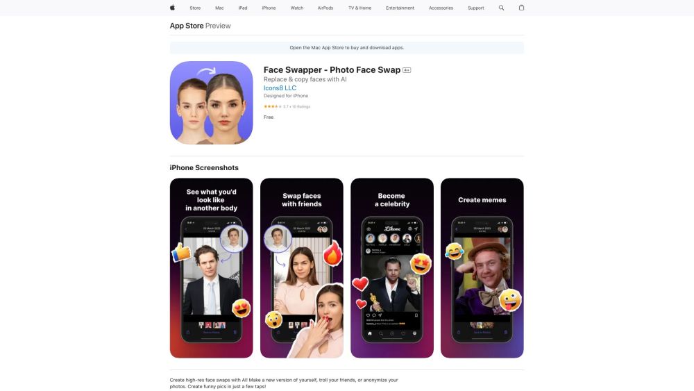 Face Swap AI: High-Res, AI-Powered Mobile Face Swaps with Ease