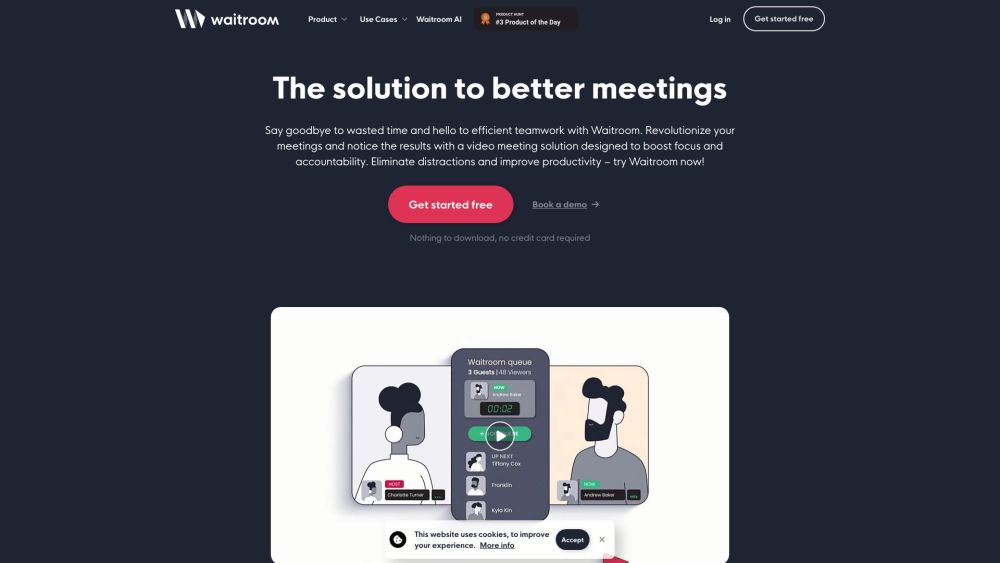 Waitroom: AI Meeting Assistant for Enhanced Collaboration & Productivity