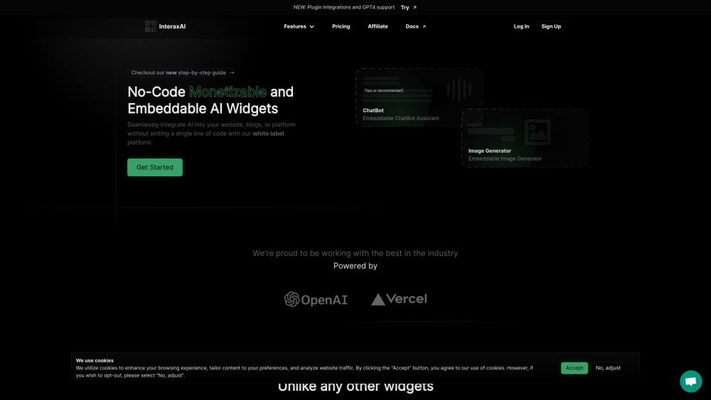 InteraxAI: No-Code White-Label AI Widgets for Seamless Integration