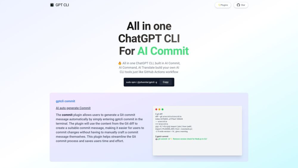 GPT CLI: Create Custom ChatGPT Tools Fast, Efficient, NLP to Data