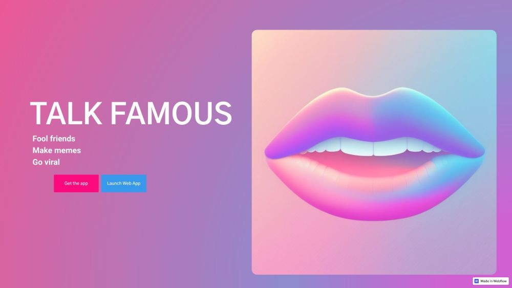 Talk Famous - AI Voice Generator : Create Funny Sound Bites & Voice Overs