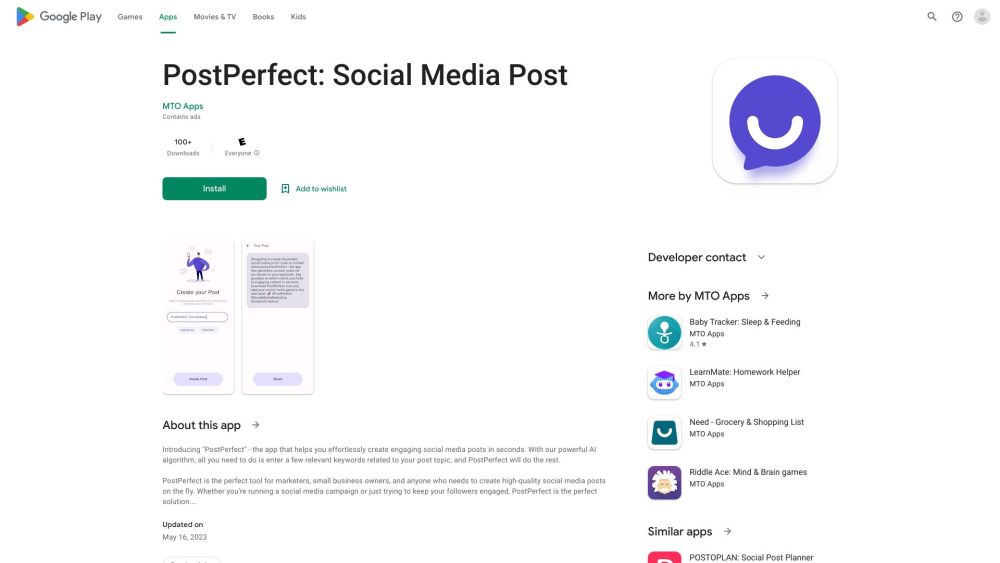 PostPerfect: Effortlessly Create Engaging Social Media Posts in Seconds