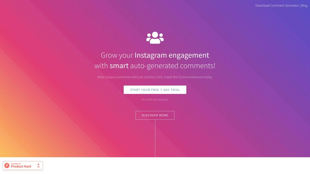 Comment Generator for Instagram : Use cases, Pricing, Reviews, Core features, alternatives