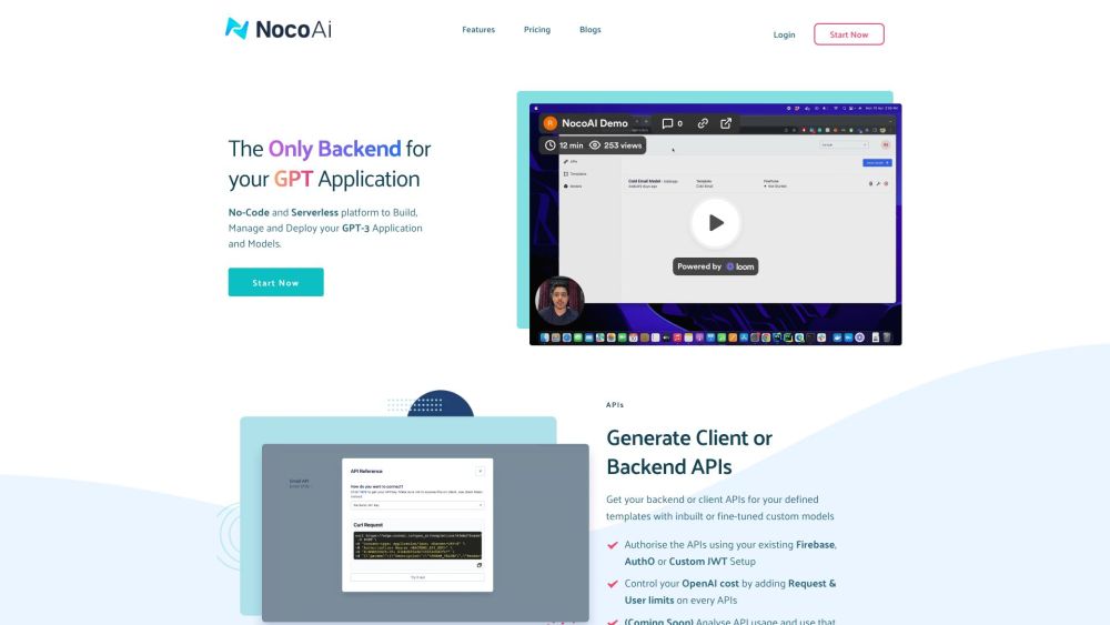 NocoAI: No-Code GPT Apps, Easy Deployment, Reviews, Pricing