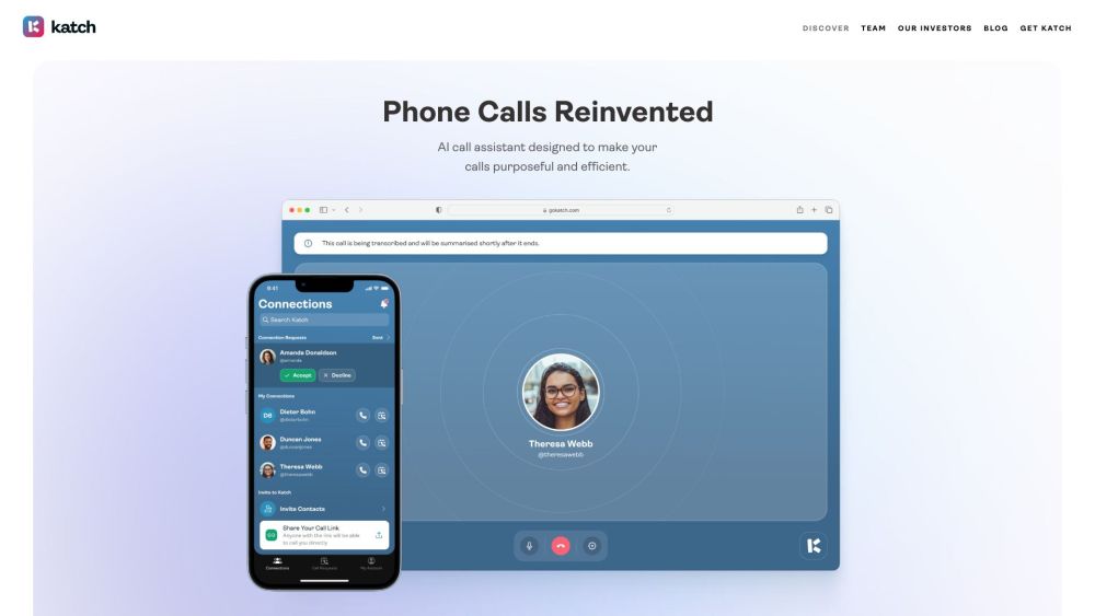 Katch - AI Call Assistant