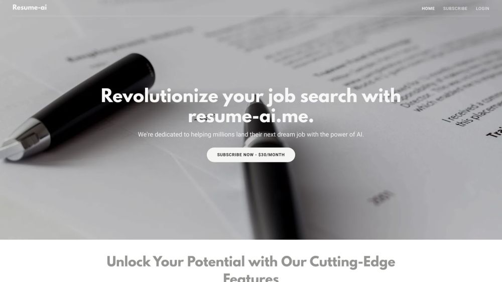 resume-ai : Use cases, Pricing, Reviews, Core features, alternatives