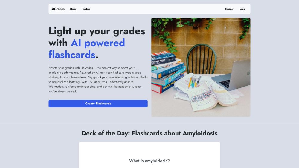 LitGrades: AI-Powered Flashcards for Diverse Subject Learning