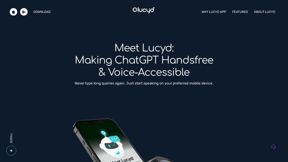 Lucyd App: Voice Access to ChatGPT for Hands-Free Queries & Responses