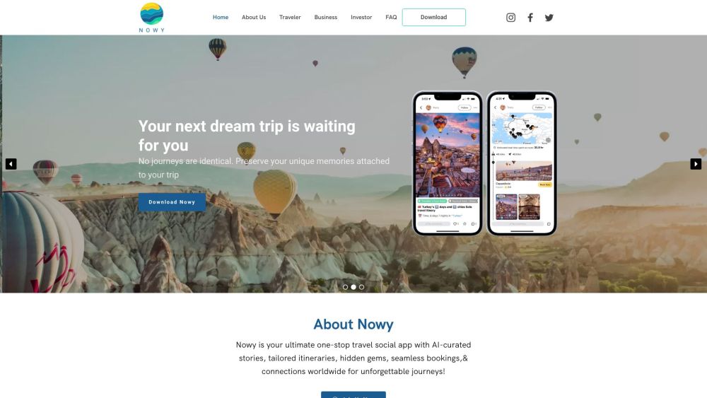 Nowy: AI-Powered Travel Planner with Personalized Visual Itineraries