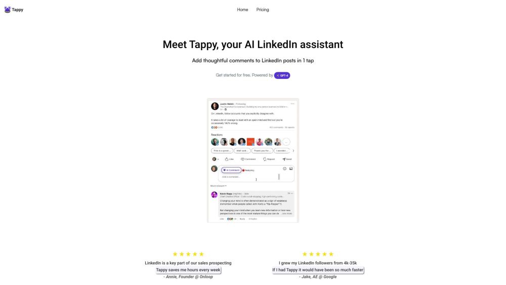 Tappy : Use cases, Pricing, Reviews, Core features, alternatives