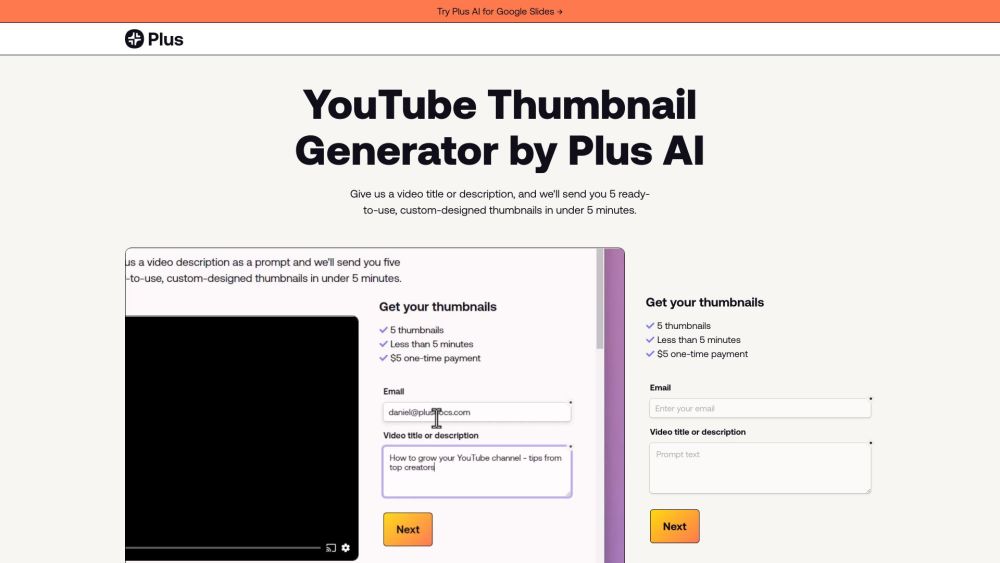 AI Youtube Thumbnail Generator: Create Optimized, Appealing Thumbnails