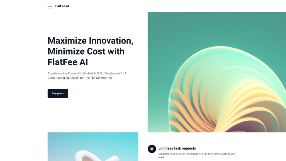 FlatFee AI: Unlimited AI/ML Tasks, 24/7 Service, Flat Fee Pricing