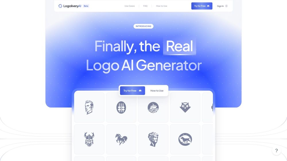 LogoliveryAI: Free AI Logo Generator, Custom SVGs in Seconds