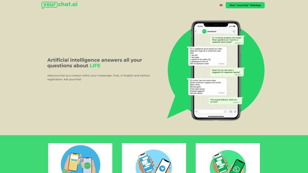 yourchat.ai: Free German AI Chat with ChatGPT, No Registration