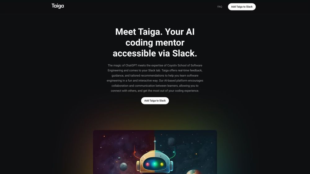 Taiga: AI-Powered Platform for Real-Time Feedback and Guidance