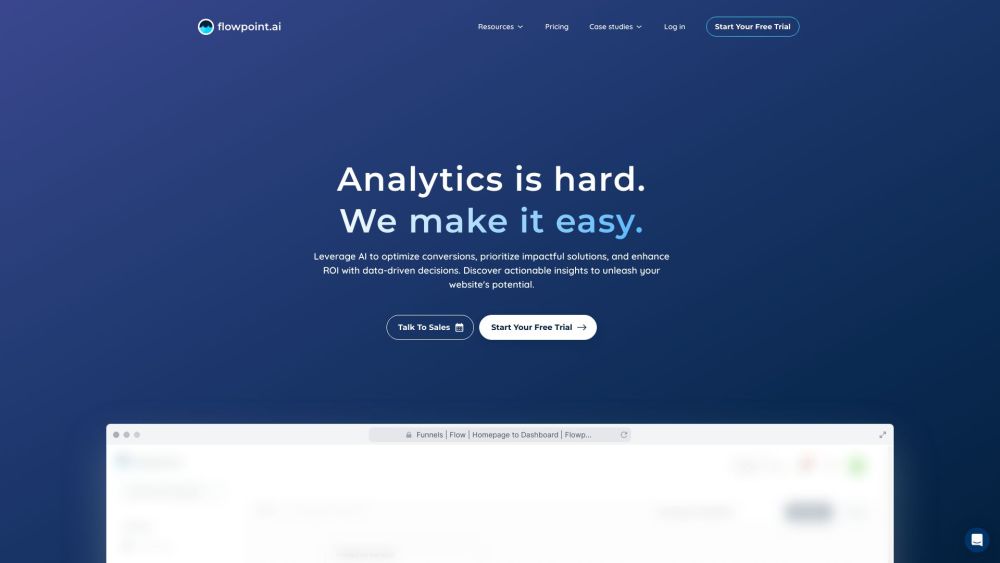 Flowpoint: AI Analytics for Website Optimization & ROI Boosting