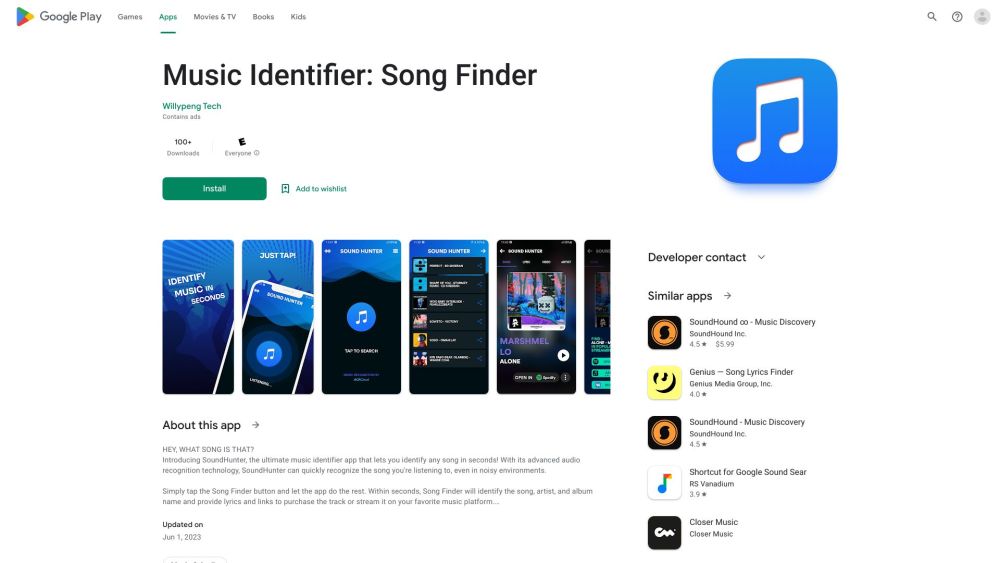 SoundHunter: Ultimate Music Identifier App For Instant Song Recognition