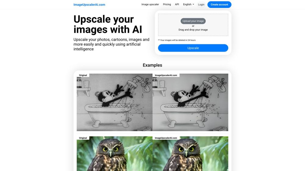 ImageUpscalerAI: Free AI Image Upscaler for High-Quality Photos