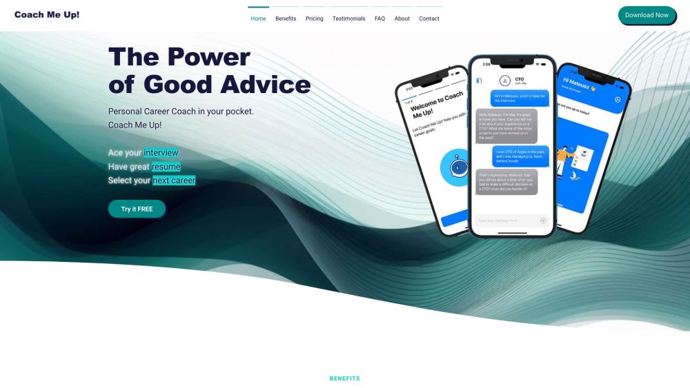 CoachMeUp.AI: 24/7 AI Career Coach for Personalized Career Guidance CoachMeUp.AI: 24/7 AI Career Coach for Personalized Career Guidance