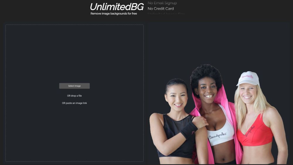 UnlimitedBG: AI-Powered Tool Instantly Removes Image Backgrounds