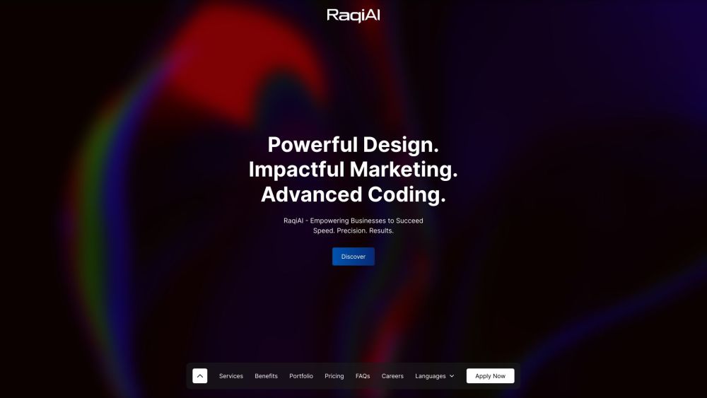 RaqiAI: Design, Marketing, Coding Expertise for Rapid Business Growth