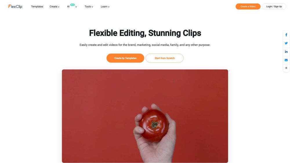 FlexClip: Free Online Video Editor - Create, Edit, Add Text & Effects