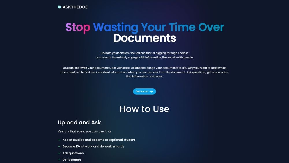 AsktheDoc : Use cases, Pricing, Reviews, Core features, alternatives