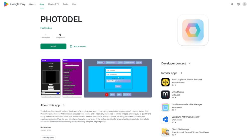 PhotoDel: AI Photography Helper, AI & Manual Image Deletor