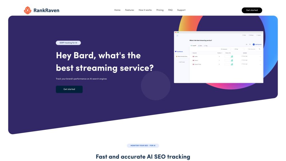 RankRaven: AI SERP Tracker - Monitor Brand Performance on AI Search Engines