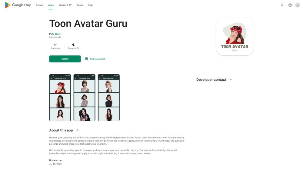 Toon Avatar Guru: Transform Photos into Captivating Cartoon Avatars