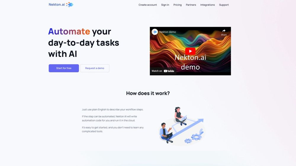 Nekton: AI-Powered Platform to Automate Your Daily Tasks Easily