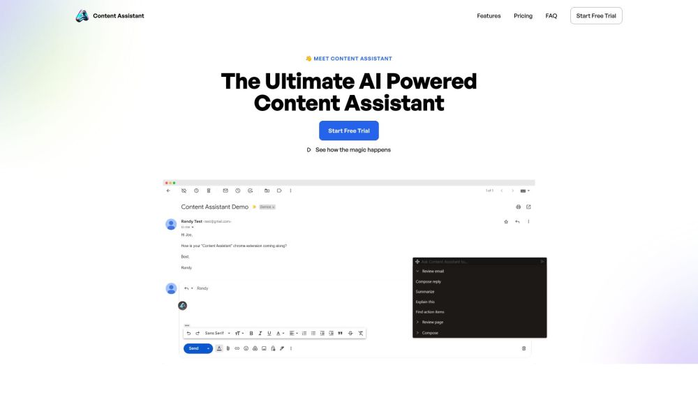 Content Assistant: AI-Driven Tool for Enhanced Content Interaction