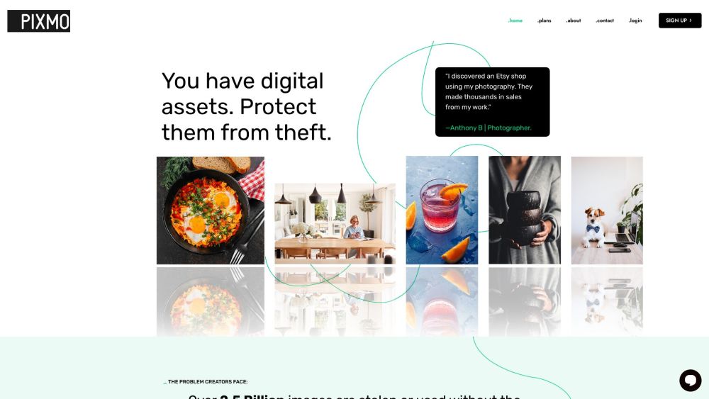 Pixmo: 24/7 Digital Asset Protection for Creative Industries