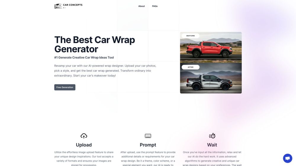 Car Concepts AI: Use Cases, Pricing, Reviews, Core Features, Alternatives