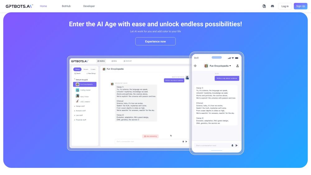 GPTBots: AI Chatbot Solutions for Businesses - Boost Engagement