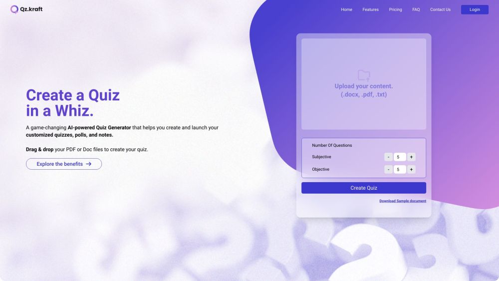 Qz.kraft : Use cases, Pricing, Reviews, Core features, alternatives