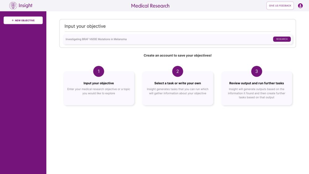 Insight: AI-Powered Studio for Instant Medical Research