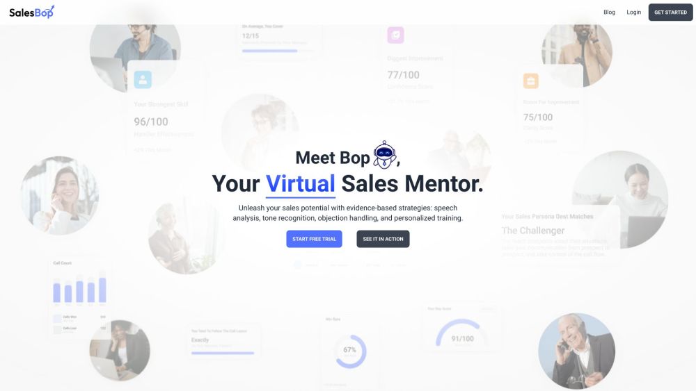 SalesBop - AI Powered Sales Coach: Boost Sales Performance with AI Insights