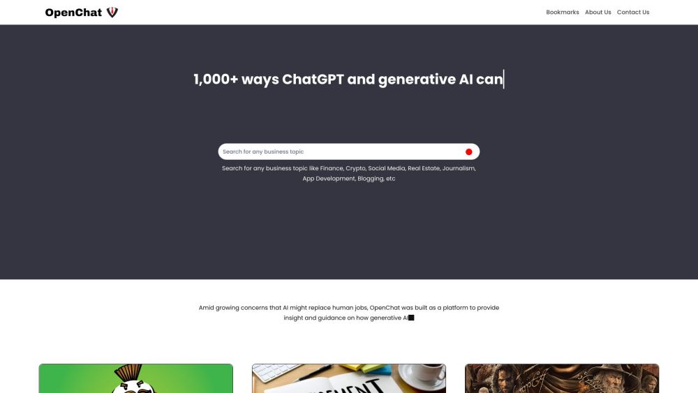 OpenChat: Earn with ChatGPT - 1,000+ Jobs & AI Business Ideas Guide