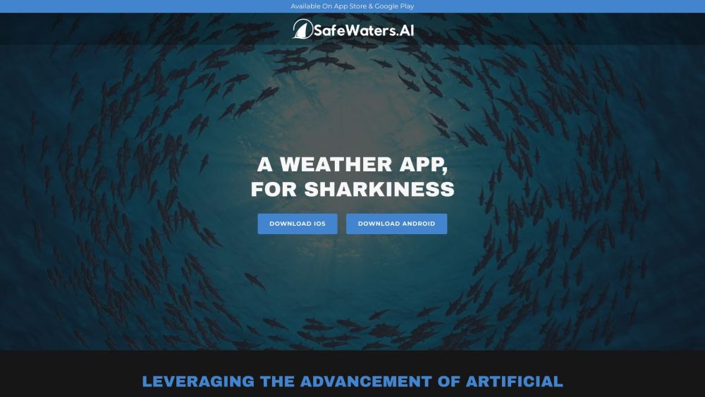 SafeWaters.AI: Shark Attack Risk Forecasts with AI and 200+ Years of Data