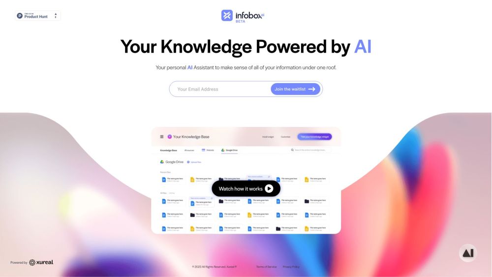 infoboxAI : AI-Powered Knowledge Website Covering Various Topics