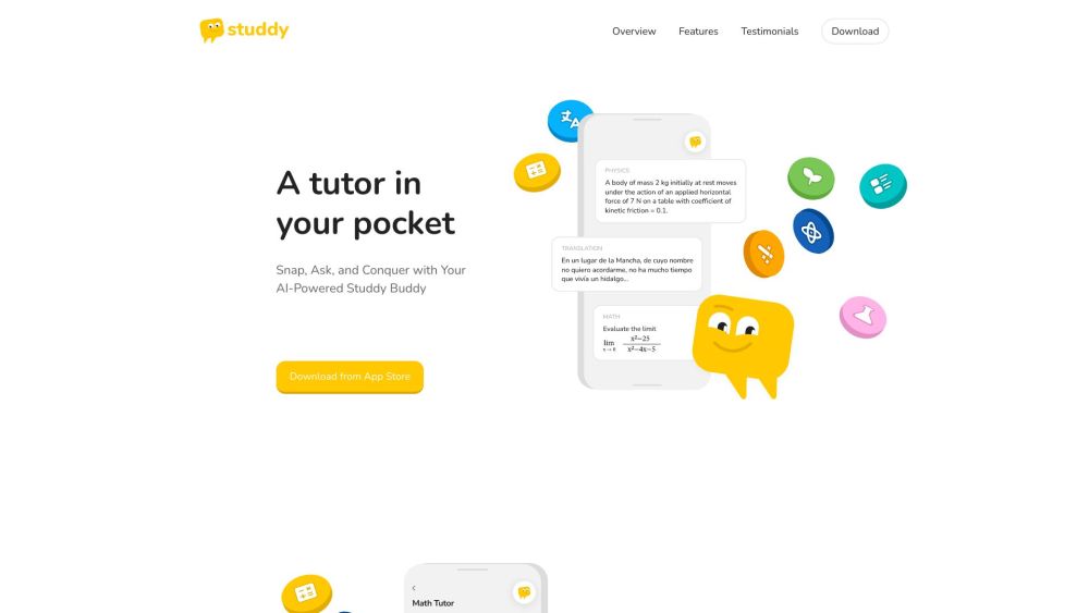 Studdy AI: Instant Homework Help for All Subjects & Grades