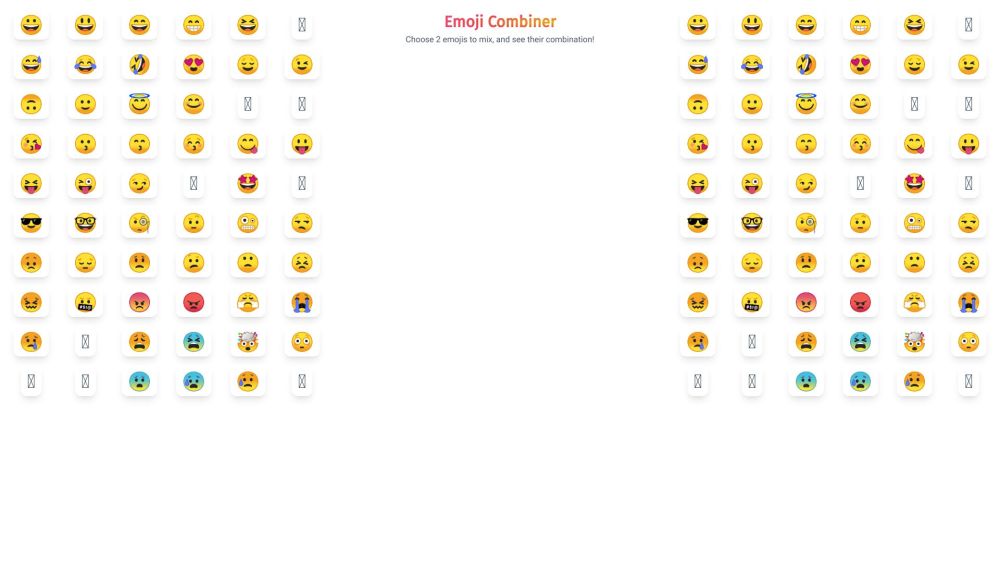 Emoji Combiner: Combine 2 Emojis into 1 with Our Online Tool