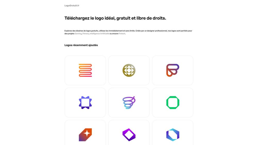 LogoGratuit.fr: Free Logos - Instant Use & Unlimited Access