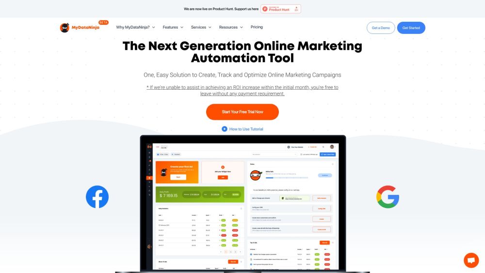 MyDataNinja: Marketing Automation & Advanced PPC Campaign Management